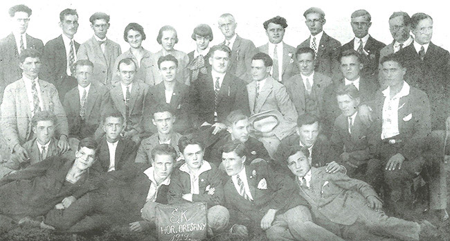 Zakladajúci členovia športového klubu, r. 1929