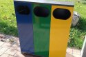 Koše na triedený odpad - projekt reCyklo