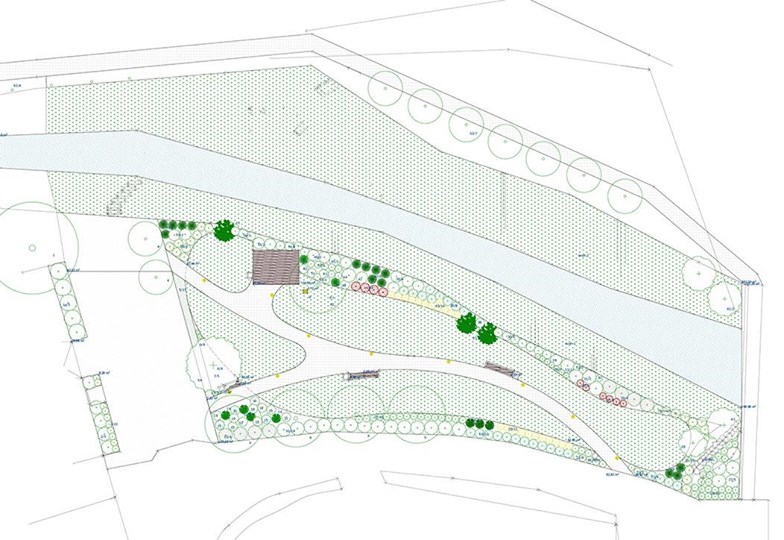 Otvorené arborétum pri potoku Parná