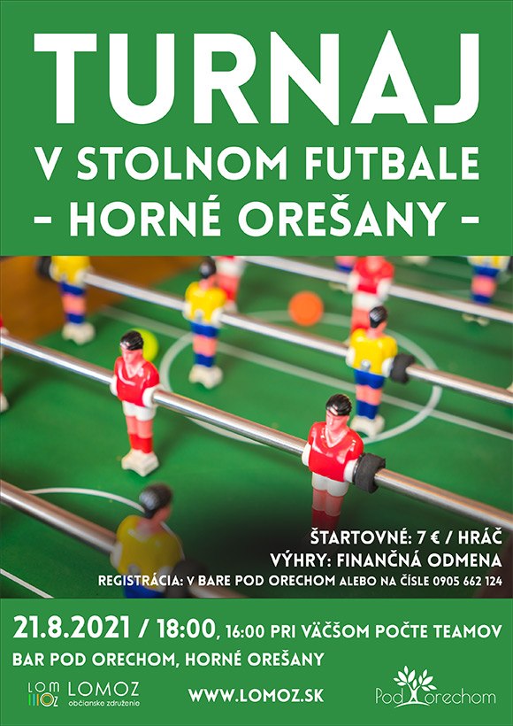 Turnaj v stolnom futbale